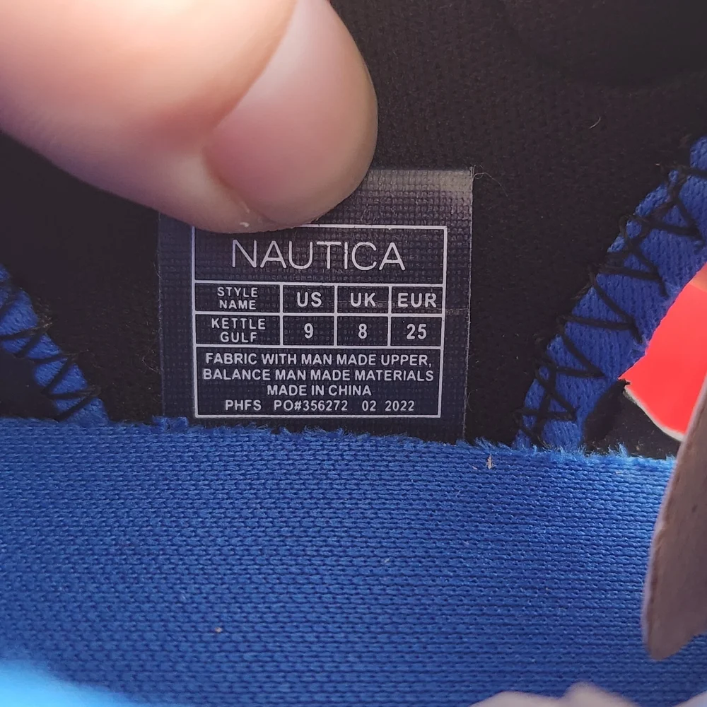 Nautica‎ Kids Kettle Golf Shark Water Shoes Nwt Size 9